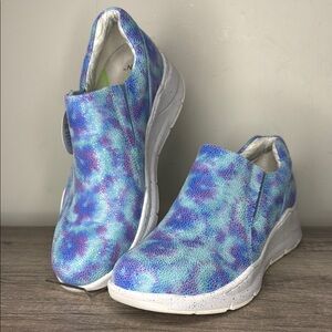 NWT Nurse Mates Align Slip-resistant Medical Slip-on Leather Shoe